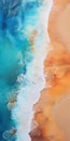 Iphone 9 With Watercolor Style Background: Aerial View In Uhd 8k Resolution