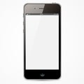 IPhone with white screen Royalty Free Stock Photo