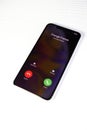 IPhone XS call incoming answer or decline