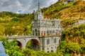 Las Lajas Sanctuary in Ipiales was built in the 18th century