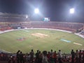 IPL match at Uppal stadium Hyderabad India