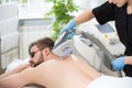 IPL therapy at men`s back