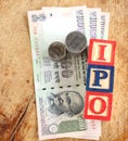 IPO Concept Royalty Free Stock Photo