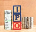 IPO Concept Royalty Free Stock Photo