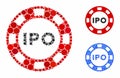 IPO token Composition Icon of Spheric Items