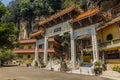 IPOH, MALAYASIA - MARCH 25, 2018: Gate at Sam Poh Tong Temple in Ipoh, Malaysi