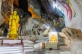 IPOH, MALAYASIA - MARCH 25, 2018: Interior of Perak Tong cave temple in Ipoh, Malaysi Royalty Free Stock Photo