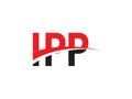 IPP Letter Initial Logo Design Vector Illustration Royalty Free Stock Photo