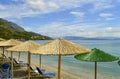 Ipsos Beach in Corfu Royalty Free Stock Photo