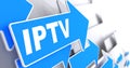 IPTV. Information Concept. Royalty Free Stock Photo