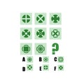 IQ test. Choose correct answer. Logical task, educational game for kids. development of logic, iq. Task game what comes next,