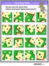 Counting cheese slices visual logic puzzle