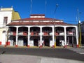 Iquitos, Amazon river, Peru - 13 May 2011: The vintage Eiffel House in Iquitos on the Amazon river, Peru Royalty Free Stock Photo