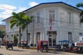 The Casa Morey, a classic rubber boom era mansion on the banks of the Amazon river. Iquitos, Peru Royalty Free Stock Photo