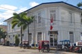 The Casa Morey, a classic rubber boom era mansion on the banks of the Amazon river. Iquitos, Peru