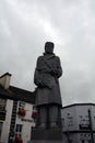 IRA soldier statue, Athlone, Ireland Royalty Free Stock Photo