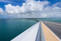 Irabu Bridge in Miyako Island Royalty Free Stock Photo