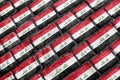 Irak Flag Urban Grunge Pattern