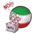 Iran country voting no