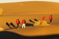 Iran desert hiking