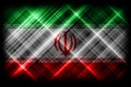 Iran flag, national flag, modern flag