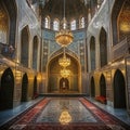 iran interior Mosque and Mausoleum