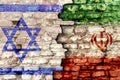 Iran and israel Royalty Free Stock Photo
