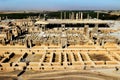 Iran. Persepolis is the capital of the ancient Achaemenid kingdom. Ancient ruins. Persia. View from above Royalty Free Stock Photo