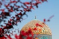 Iran. Persia. Part of Sheikh Lotfollah Mosque at Naqsh-e Jahan square in Isfahan. 17th century.