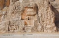 Iran. Relief at Naqsh-i Rustam dates to 1000 BC.