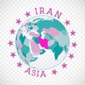 Iran round logo.