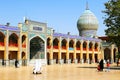 Iran, Shiraz, Mausoleum Shah Cheragh - September 17, 2016: Local people in the mausoleum Shah Cheragh.