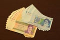 Iranian Banknotes, 20000 rials and 50000 rials Royalty Free Stock Photo