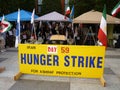 Iranian Hunger Strike Royalty Free Stock Photo