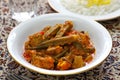 Iranian okra stew