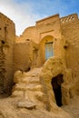 Iranian pise-walled village Royalty Free Stock Photo