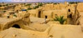 Iranian pise-walled village Royalty Free Stock Photo