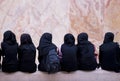 Iranian schoolgirls Royalty Free Stock Photo