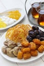 Iranian tea and sweets