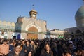 Iranians pray at Shehre Rey Shrine in Tehran Royalty Free Stock Photo