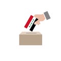 Iraq elections ballot box