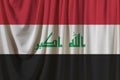 Iraq flag on the background texture. Concept for designer solutions Royalty Free Stock Photo