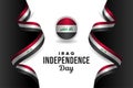 Iraq Independence Day Banner Design Royalty Free Stock Photo