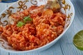 Iraqi Chicken with Red Rice