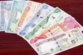 Iraqi dinar a business background Royalty Free Stock Photo