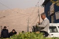 Iraqi Vegetables and Leafs Seller