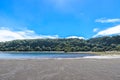 Irazu volcano - crater lake - Costa Rica Royalty Free Stock Photo