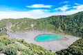 Irazu volcano - crater lake - Costa Rica Royalty Free Stock Photo