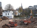 Innovative circular demolition on building site