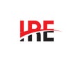 IRE Letter Initial Logo Design Vector Illustration